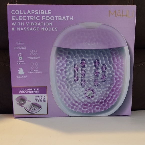 Purple Collapsible Electric Footbath - Picture 1 of 1
